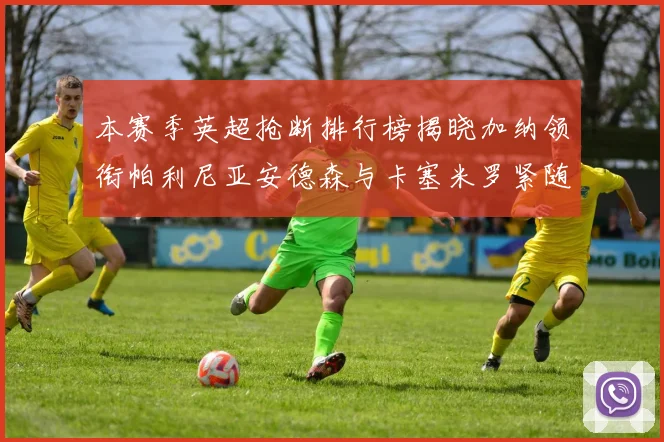 本赛季英超抢断排行榜揭晓加纳领衔帕利尼亚安德森与卡塞米罗紧随其后
